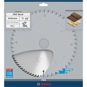 Bosch - Kreissägeblatt PRO Wood Kreissägeblatt, 2608640437 254 x 2,5 x 30 mm