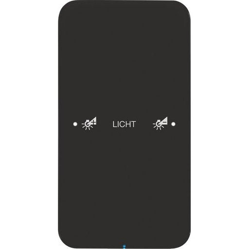 Berker - Bussystem-Tastsensor Touch-Sensor 1fach 75141165 Glas schwarz