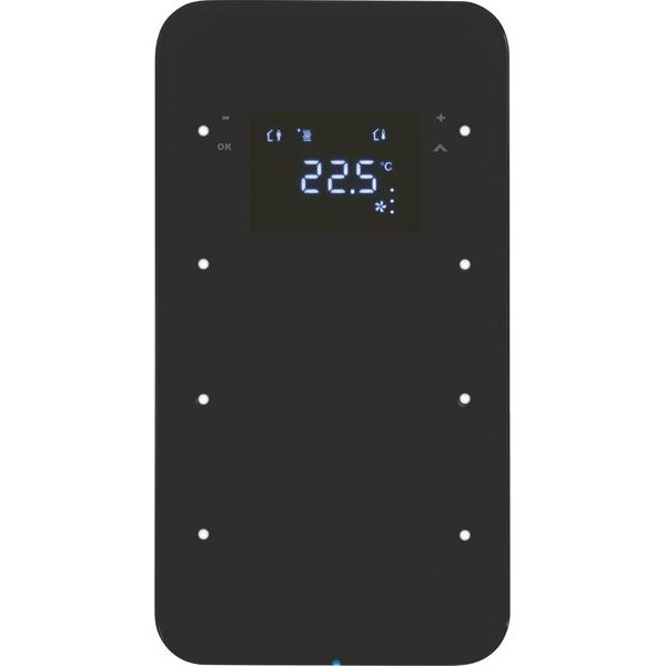 Berker - Bussystem-Tastsensor Touchsensor 3fach 75643065 Glas schwarz