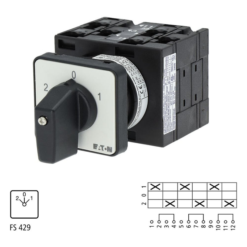 Eaton - Lastschalter Steuerschalter T3-3-15423/E 3pol