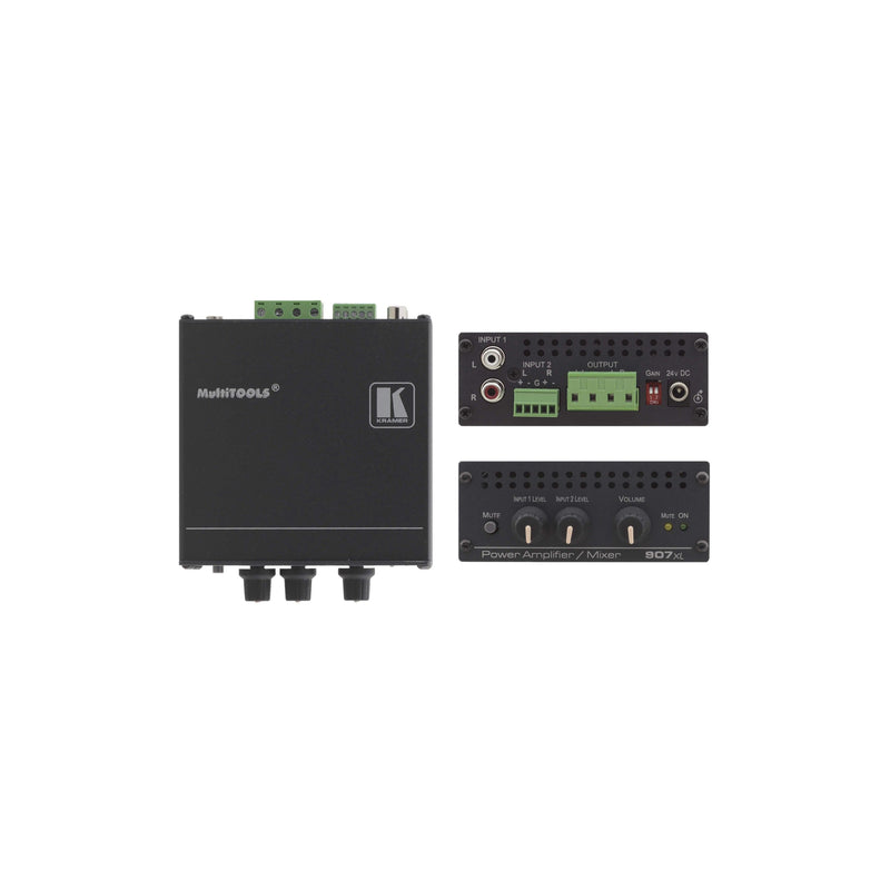 Kramer - Audio-/Misch-/Schaltpult Audio-Leistungsverst/Mixer 907XL 2x40W