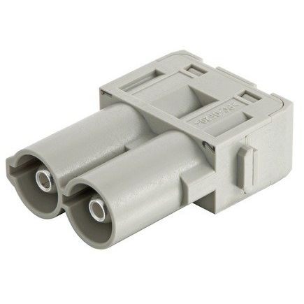 Harting - Kontakteinsatz für Rechtecksteckverbinder Steckverbinder 09140022646 6-16qmm, männlich − 2 Stück
