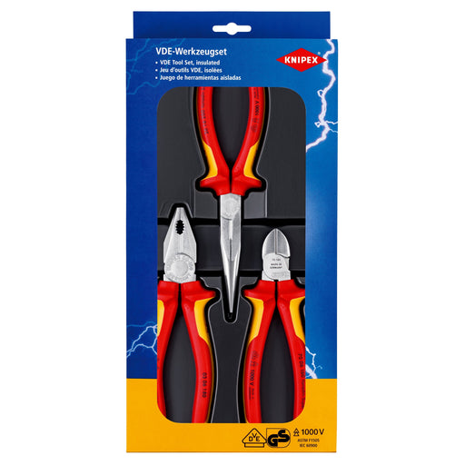 Knipex - Werkzeugset Elektro-Paket 00 20 12