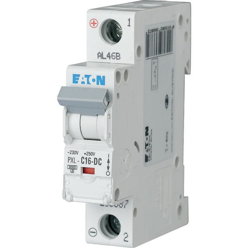 Eaton - Leitungsschutzschalter PXL-C16-DC 16A,1p,Steckkl.C, DC