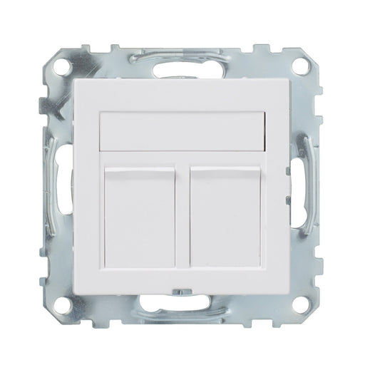 Elso - Kommunikationsanschlussdose Kupfer Datendose WDE002439 2xRJ45 8/8 KAT.6