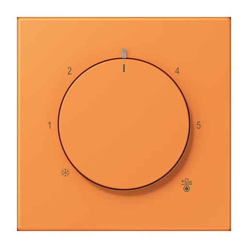 Jung - Abdeckung/Bedienelement für Installationsschalterprogramme Abdeckung für Thermostat LC 1749 BF 225 orange clair (32081)