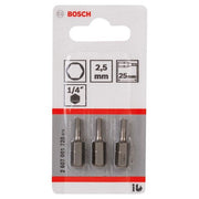 Bosch - Bit Schrauberbit Extra-Hart 2607001720 HEX 2,5 25 mm