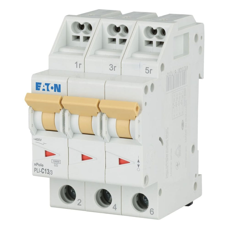 Eaton - Leitungsschutzschalter PLI-C13/3 C 13A, 3p Steckkl