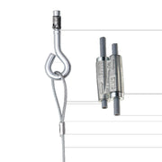 Erico - Drahtseilabhängung Speed Link Seilabhängesys SLK2L2WA6 2mm,L2m,Bolzenanker − 10 Stück