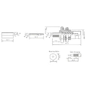 EFB-Elektronik - Koax-Steckverbinder Crimp-Einbaubuchse 52515.1 RG 59/62