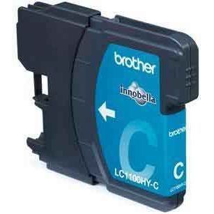 Brother - Verbrauchsmaterial für Telefax/Drucker/MFC Tintenpatrone LC-1100HYC cyan