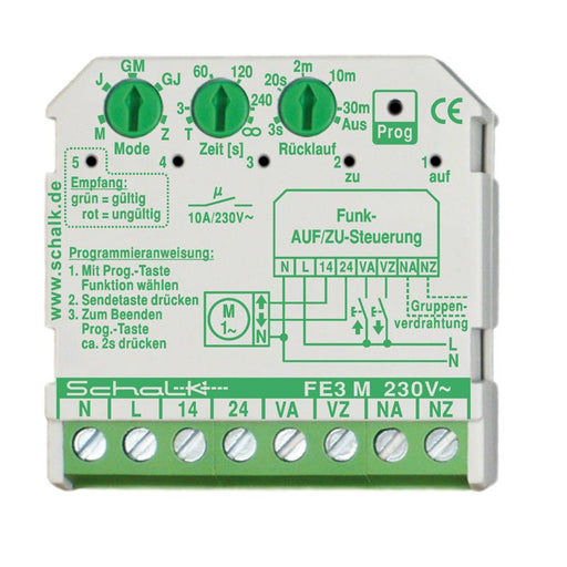 Schalk - Funkempfänger Funkschaltsystem FE3 M (230V AC)