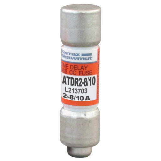 Mersen - Zylindrische Sicherung Sicherungseinsatz Class CC ATDR2-8/10 T 10x38 2,8A − 10 Stück