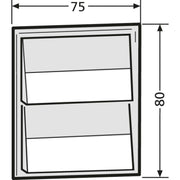 Renz Metallwaren - Funktionsmodul für Türkommunikation Klingelmodul 97-9-85270 gr mit 2 Klingeltaster