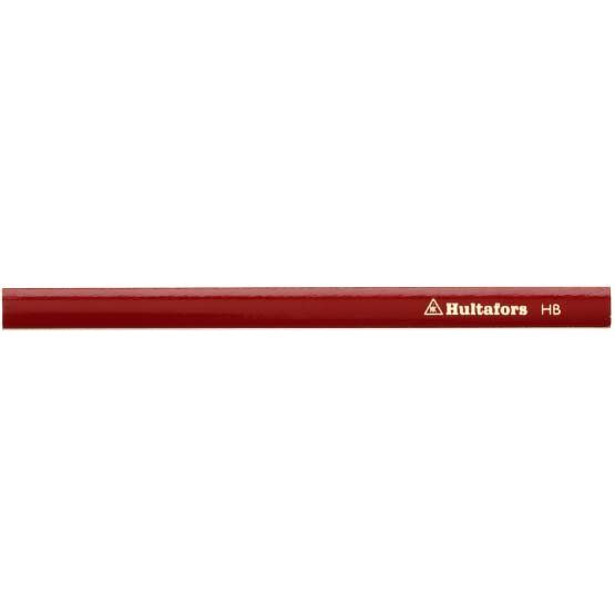 Hultafors - Bleistift Schreinerbleistifte SNP 18 RED rot − 200 Stück