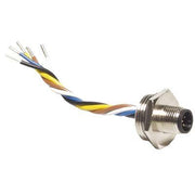 Leuze - Rundsteckverbinder, Einbau (mit Leitung) Einbaustecker AC-PLM-19
