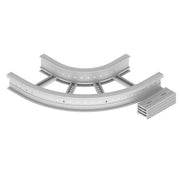 Unex - Bogen für Kabelleiter Flachbogen 45 Grad 67426-44 135x400 R300