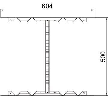OBO Bettermann - Verbinder für Kabeltragsystem Multifunktionsverbinder LMFV 650 FT für Kabelleiter