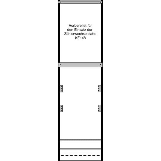 Striebel&John - Profil (Schaltschrank) Montageeinheit 2/8MWR1 zu M+W VBEW