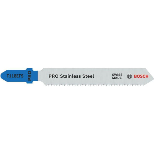 Bosch - Stichsägeblatt PRO Stainless Steel 2608636497 T118EFS