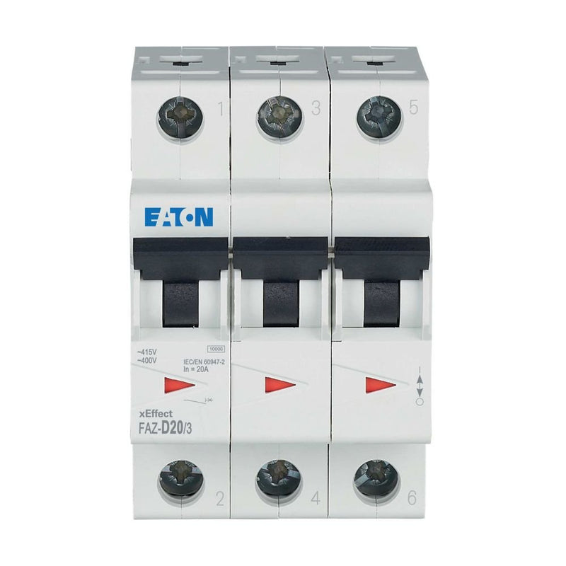 Eaton - Leitungsschutzschalter FAZ-D20/3 D 20A, 3p