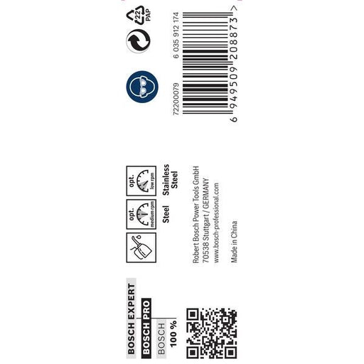 Bosch - Bohrer PRO Stainless Steel HSS-Co 2608588103 Spiralbohrer 9,9 x
