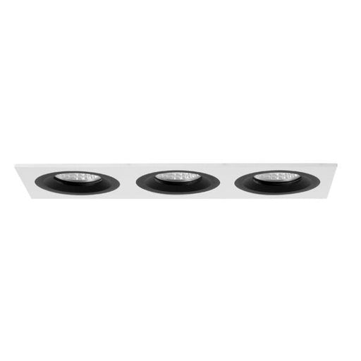 Brumberg Leuchten - Downlight/Strahler/Flutlicht Einbaumodul rechteckig 45027550 3-fach