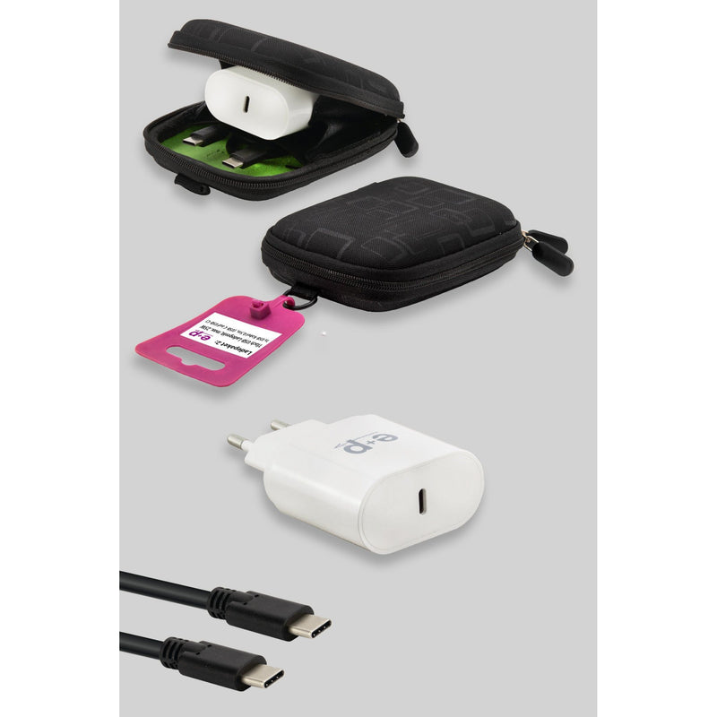 E+P Elektrik - Universal-Ladegerät Ladepaket AC211 LADEPAKET 2 in Tasche
