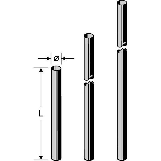 Kathrein - Antennenmast SAT-Mast 0,56x60 ZAS 02