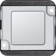 Merten - Einsatz/Abdeckung für Kommunikationstechnik Blindabdeckung mat/si 392360