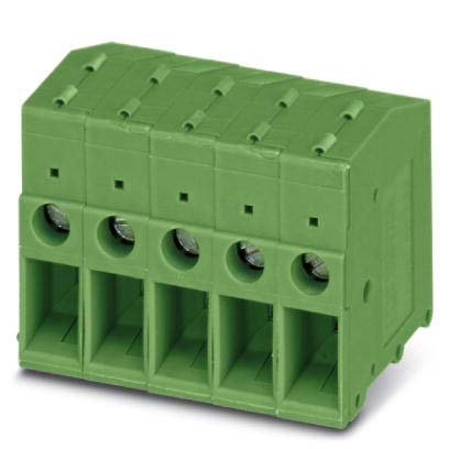 Phoenix Contact - Leiterplattenklemme LeiterplattenAnschlusskle. FRONT 4-H-7,62-11 − 10 Stück