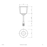 EVN Lichttechnik - Bodeneinbauleuchte LED-Einbauleuchte P67 101001 12VDC 1W cw