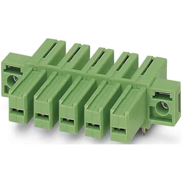 Phoenix Contact - Leiterplattensteckverbinder Grundleiste IPC 5/ 9-GF-7,62 f. Leiterplattenst. − 50 Stück
