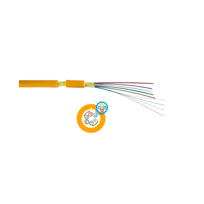 Televes - LWL-Kabel Opt.Kabel 2 km OSK24-250/2000 LSFH Dca Dca(G657A2) − 2000 Meter