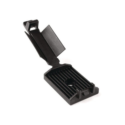HellermannTyton - Befestigungsschelle für Kabel/Rohre Flachbandkabelhalter FKH30 PA66HIR BK 100 35x25mm − 100 Stück