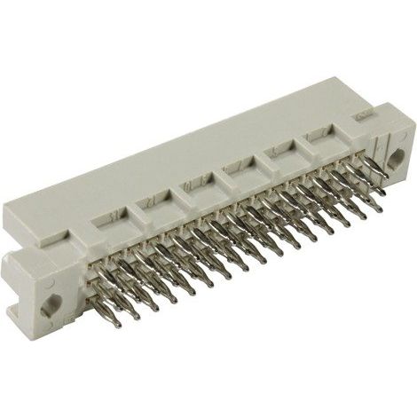 Harting - Leiterplattensteckverbinder Messerleiste 2A 09281486904 Einpressanschluss − 20 Stück