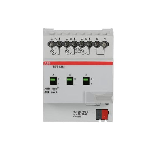 ABB Stotz S&J - Bussystem-Energiemanagement Energieaktor SE/S3.16.1 3-fach, 16/20 A, REG