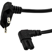 E+P Elektrik - Netzanschlussleitung Netzkabel gewinkelt NW 10/5 LOSE 5m,ws