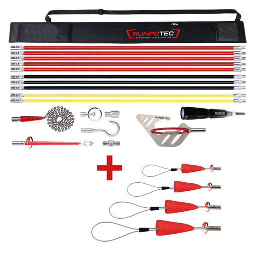 Runpotec - Kabeleinziehsystem Aktion RunpoSticks + -Fix 11117