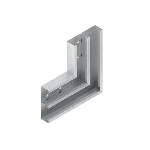 Niedax - Flachwinkel für Geräteeinbaukanal GK-Vertikaleck 90Gr. DKV 220-78T70 S 220x70mm