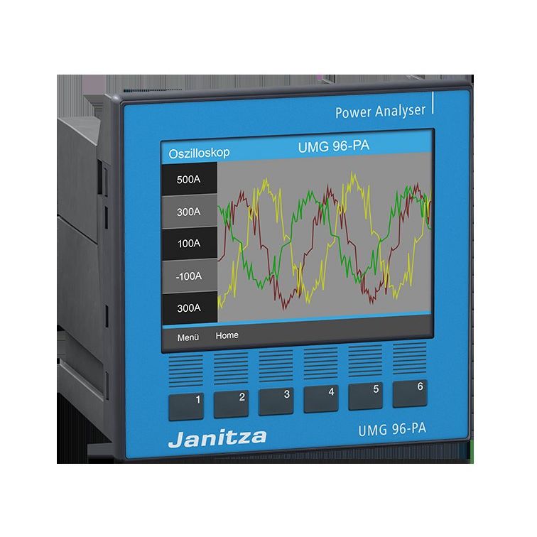 Janitza Electronic - Kombimessgerät Netzanalysator UMG 96-PA, 24-90V