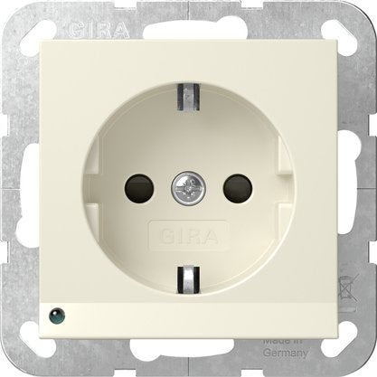 Gira - Steckdose LED-Leuchte 417001 Cremeweiß