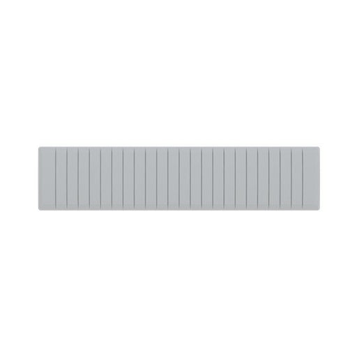 ABB Stotz S&J - Zubehör/Ersatzteile für Installationsschalterprogramme Blindplatte SZ-BP12G 46x220mm,grau