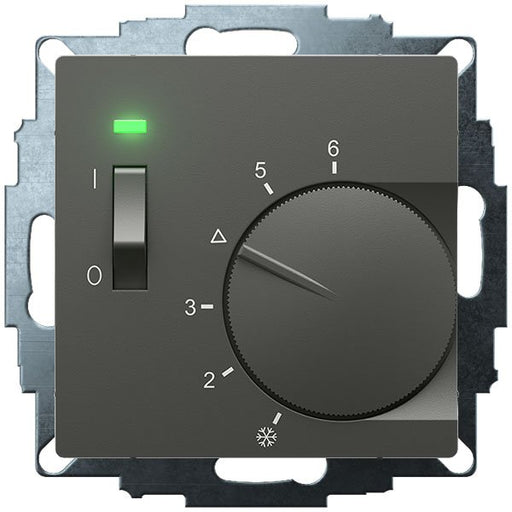 Eberle Controls - Raumthermostat/Uhrenthermostat UP-Raumregler 5-30C AC230V UTE 1011-Anth-55 1Öffner