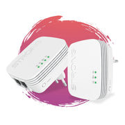 Strong - Netzwerkadapter Powerline Kit mit 1 POWERLWF600DUOMINI 600 Mini Adapter