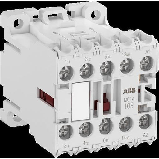 ABB Stotz S&J - Leistungsschütz zum Schalten von Wechselstrom Kleinschütz MC1A310AR1 1S, 24V 50/60Hz
