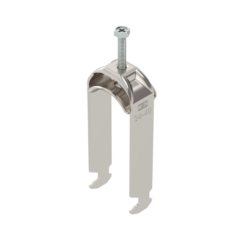 OBO Bettermann - Bügelschelle BS-H2-M-40 A2 2-fach − 25 Stück