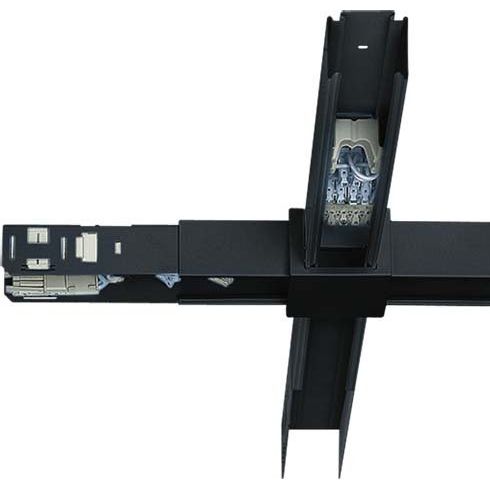 Zumtobel - Mechanisches Zubehör/Ersatzteile für Leuchten X-Verbinder schwarz TECTON T-VX BK