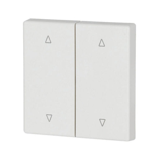 Eaton - Abdeckung/Bedienelement für Installationsschalterprogramme Wippe 2-fach CWIZ-02/51 weiss glänzend Jalo