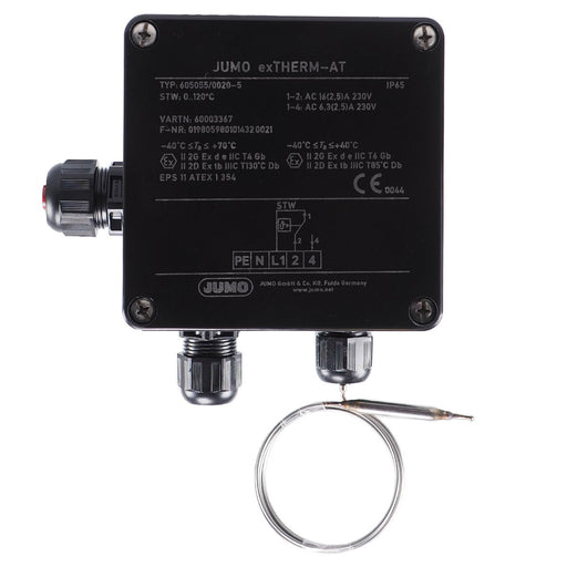 Jumo - Temperaturschalter Aufbau-Thermostat 605055/0020#60003365 5-4-014-000-000-000